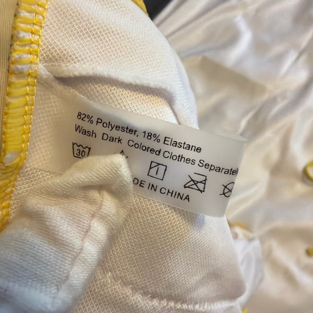 Yellow Butterfly Bikini Set – Size L - Picture 8 of 8